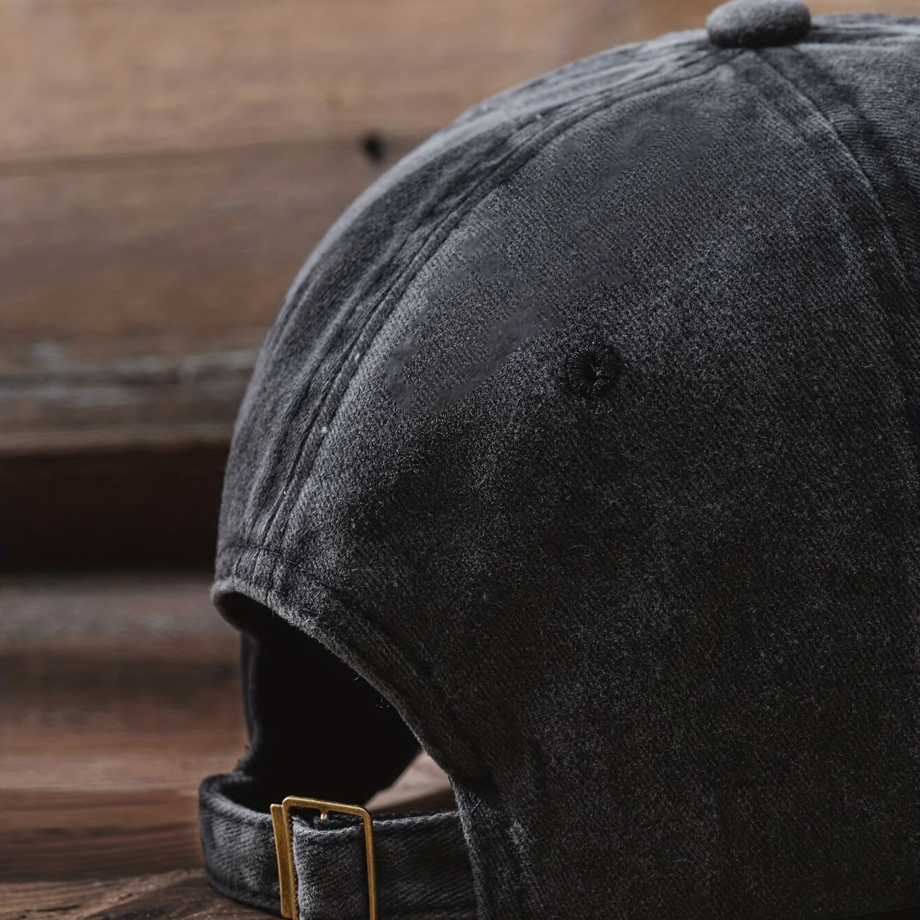Cross Printed Baseball Cap Unisex Washed Distressed Casual Sun Hat