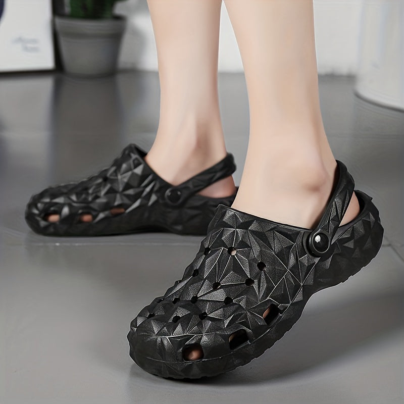 Women's Hollow Sandals Slip On Slingback Flat Shoes