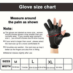 Winter Fishing Gloves 3 Finger Flip Touchscreen Unisex Ice Cycling Photography