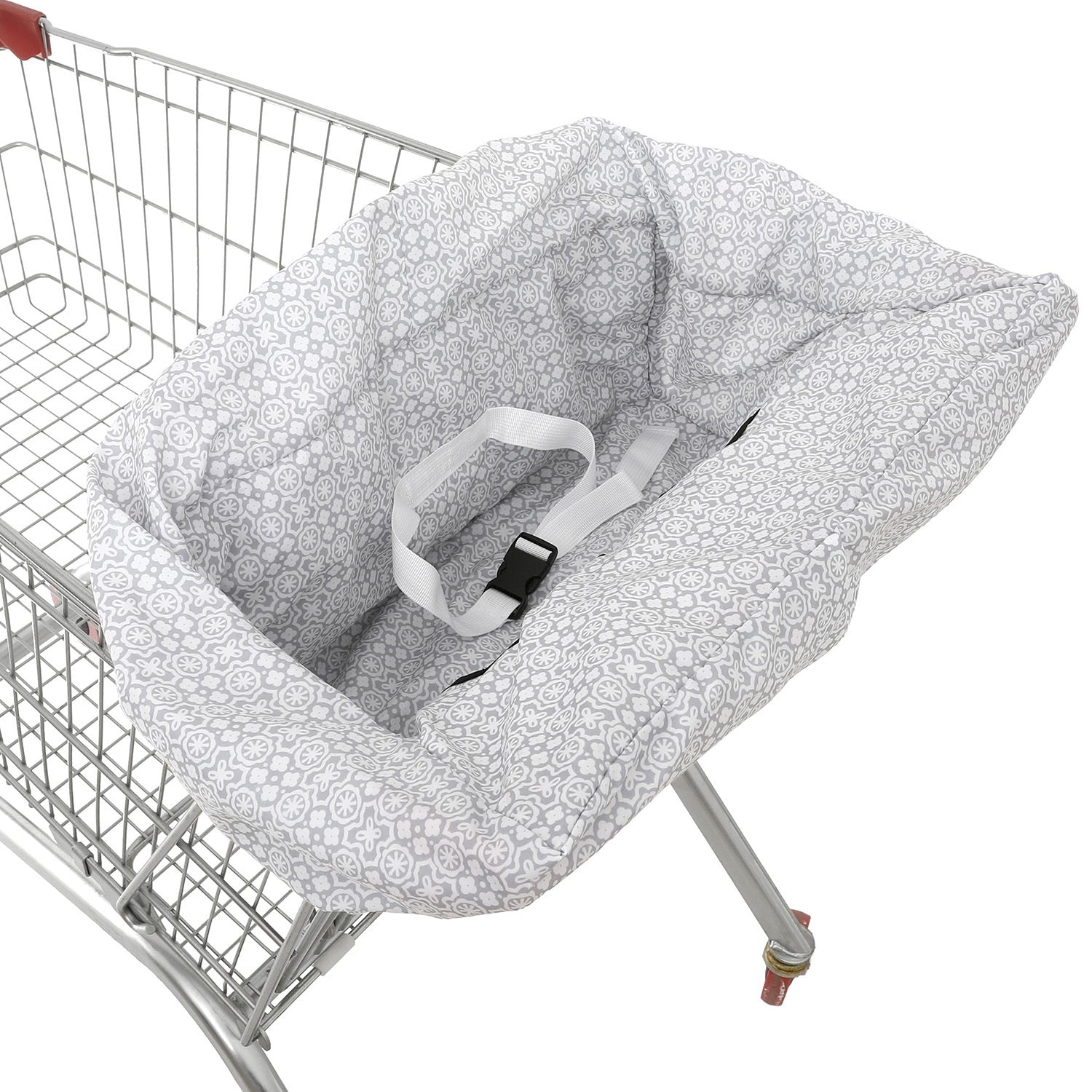 Waterproof Baby High Chair Cushion with Small Broken Flowers