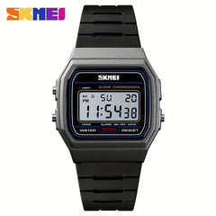 Sporty LED Waterproof Watch Silicone Band