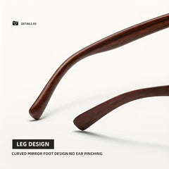Large Frame Sunglasses UV Protection with Zipper Case