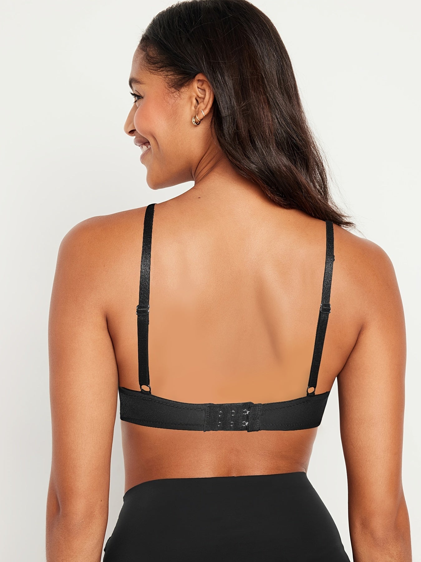 Solid T Shirt Bra Push Up Comfy & Breathable Women's Lingerie