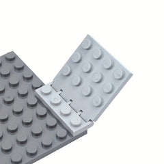 Thin Plate Hinge Building Block Roof Bracket 1x4 4x4 Accessories Parts