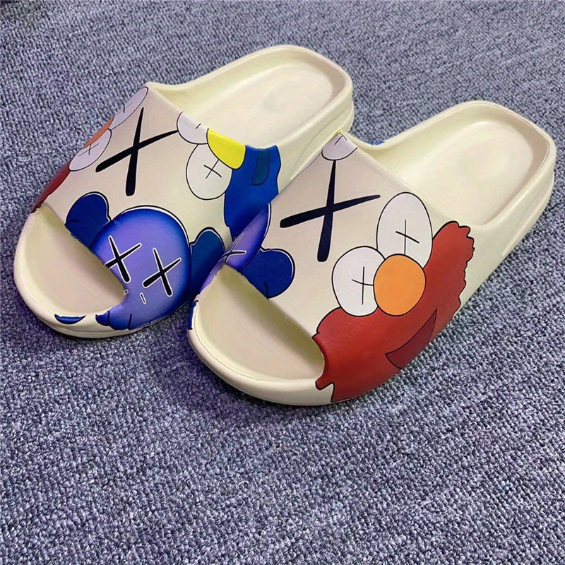 Women's Cartoon Pillow Slides Soft Quick Drying Non Slip Wear resistant Shoes