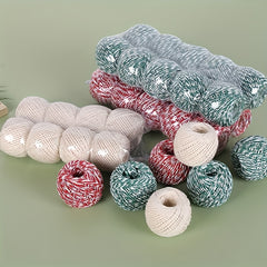 10pcs 2mm Cotton Thread DIY Material Rope Packaging Rope for Hand Knitting