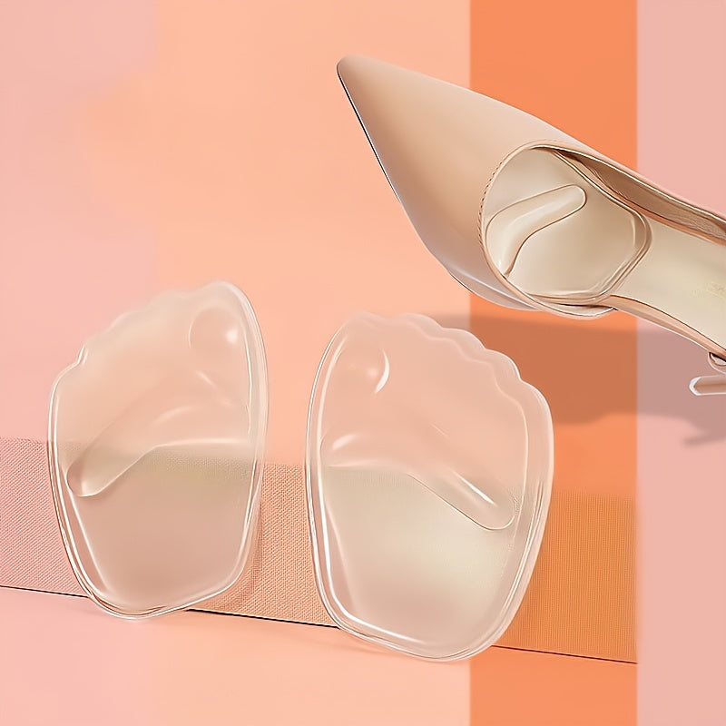 Women's High Heel Sandals Silica Gel Forefoot Pad