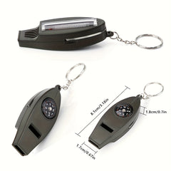 Outdoor Survival Whistle with Compass