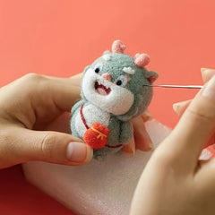 Dragon DIY Wool Felt Kit for Beginners