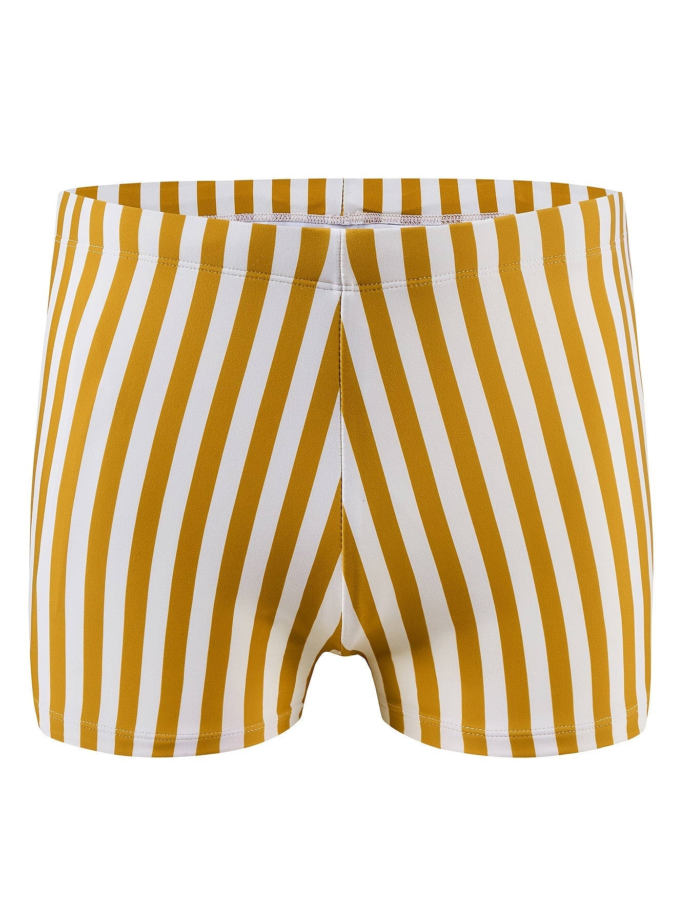 Men's Quick Dry Swim Trunks Solid Mid Stretch Comfortable Breathable Pants Swimw
