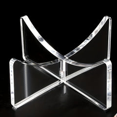 Acrylic Basketball Stand Football Display Holder Volleyball Rugby Soccer Storage