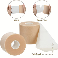 1pc 2pcs Outdoor Sports Foam Tape Sweat-proof & Moisture-absorbing