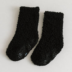 Baby Coral Fleece Floor Socks Warm Non-slip Toddler Socks