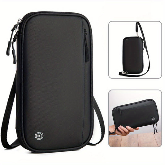 RFID Blocking Family Passport Travel Wallet Holder