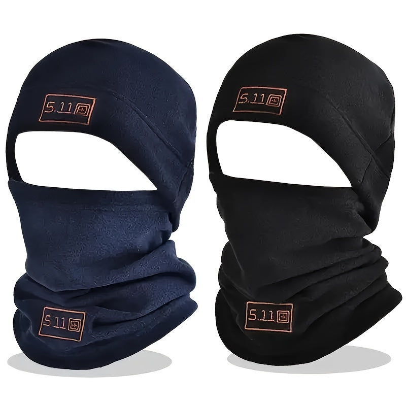 Polar Fleece Beanie Neck Gaiter Set for Cycling Skiing