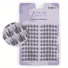 Sunflower Wheat Style False Eyelashes Set 10 Rows Easy to Use