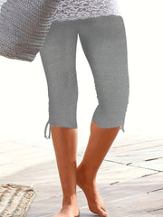 Women's Ruched Skinny Yoga Sports Pants