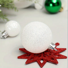 58pcs Christmas Balls Ornaments Xmas Tree Decoration Gift Balls
