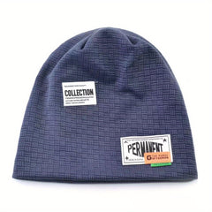 Slouchy Knit Beanie Hat Elastic Skull Cap Warm Lightweight Unisex