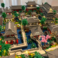 6630pcs Suzhou Garden 3D Building Blocks Set Educational Toy