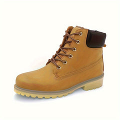 Women's Winter Non-Slip Outdoor Hiking Boots - Mid Calf Boots