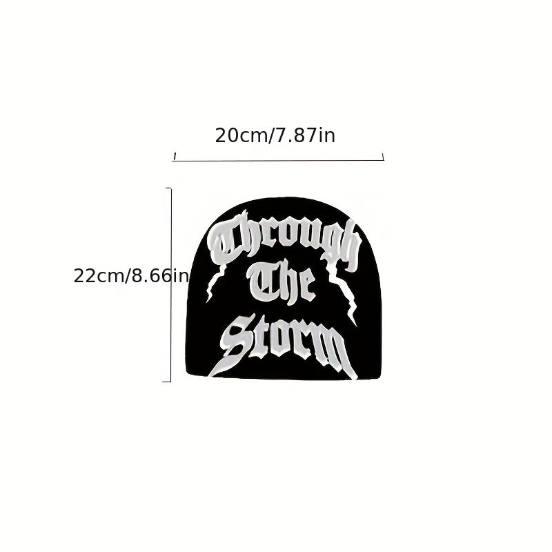 Y2K Men's Jacquard Hip Hop Letter Hat