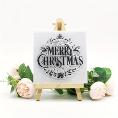 1pc Christmas Animal Stamp DIY Scrapbook Decoration Transparent Stamp