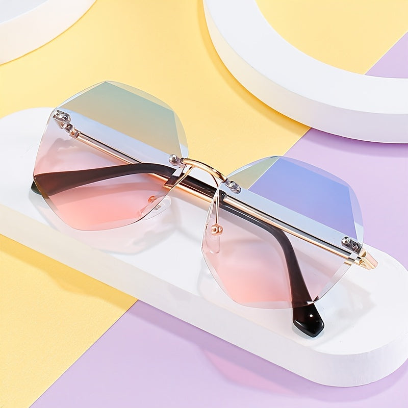 Gradient Lens Sunglasses UV Protection