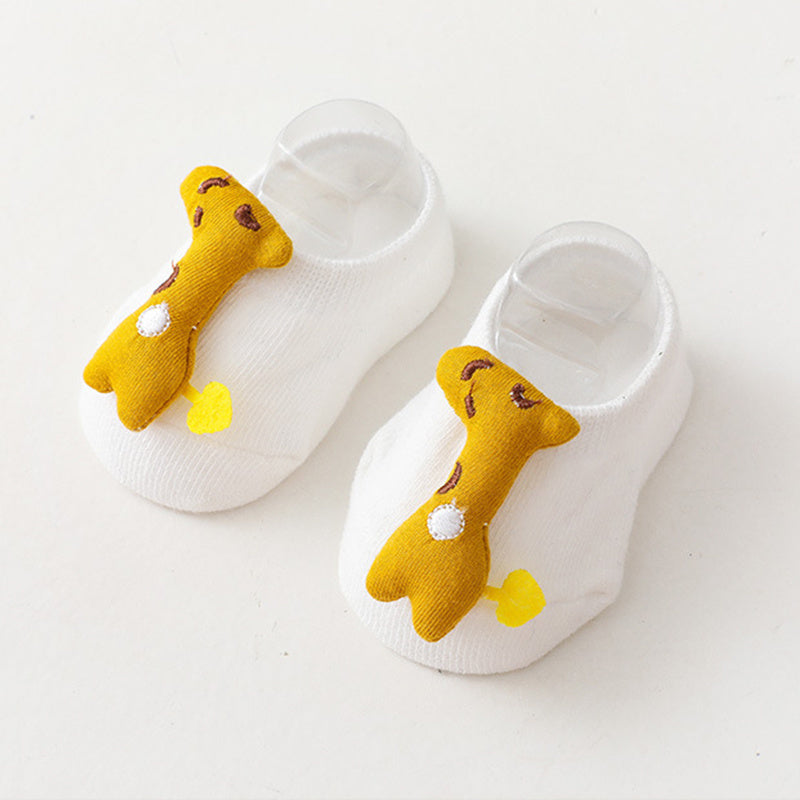 Cartoon Animal Non Slip Socks For Kids Baby Girls