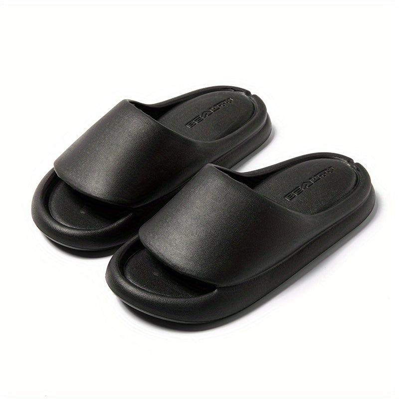 Men's Lightweight Non Slip Open Toe Quick Drying Slides