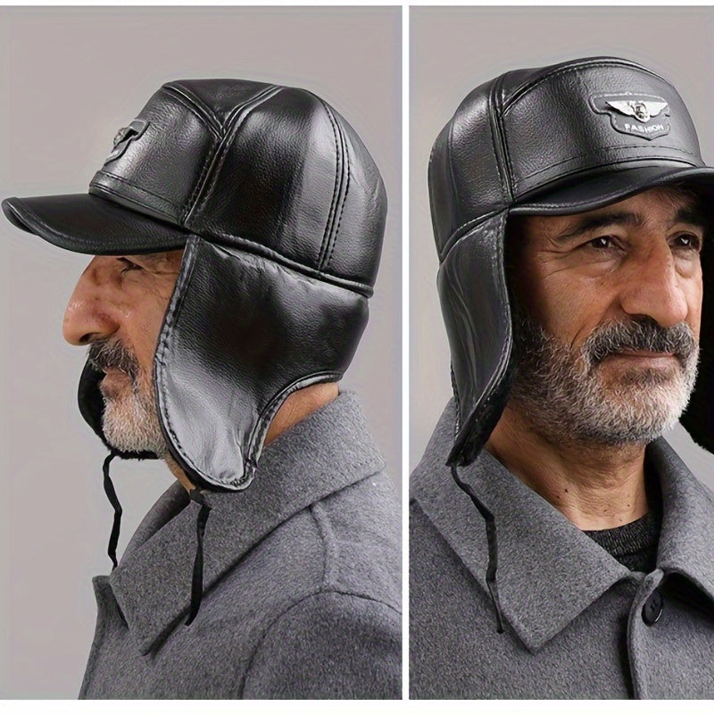 Winter Ear Protection Warm Caps For Middle aged And Elderly People