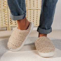 Men's Cozy House Slippers Anti-slip Indoor Shoes