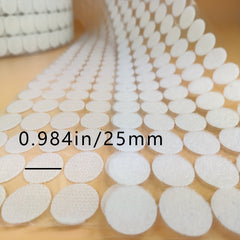208pcs Adhesive Dots with Hook and Loop Tape