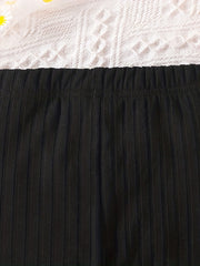Kids Leggings Soft Knitted Pants for Girls
