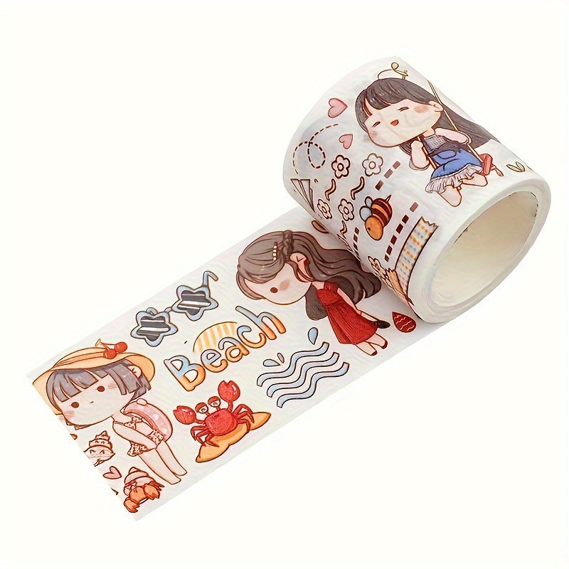 Sweet Potato Milk Cover Bear Series Adhesive Tape