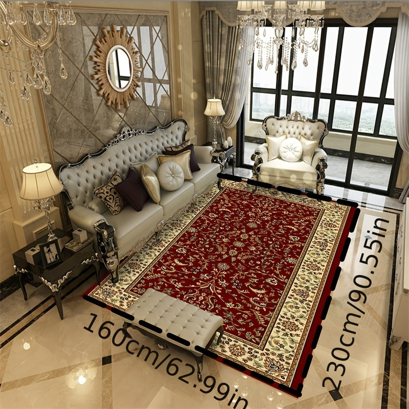 European Style Modern Geometric Area Rug Light Color