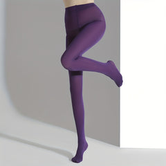 Seamless High Waist Footed Pantyhose Women's Stockings