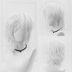 Men's Short Anime Cosplay Wig with Wig Cap
