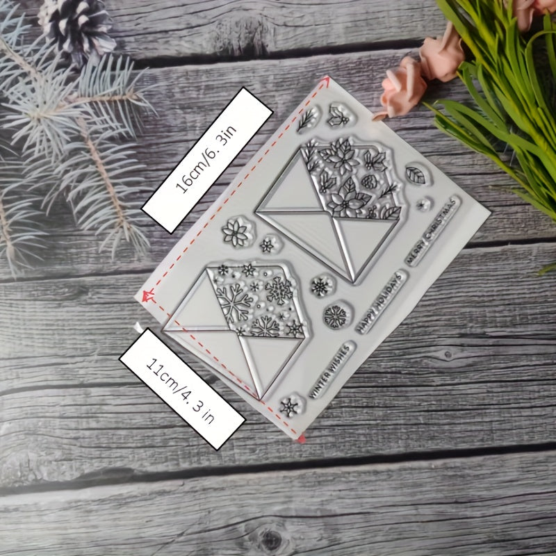 Flower Theme Stamp for DIY Hand Account Card Making
