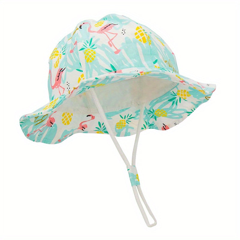 Flamingo Fisherman's Hat Sun Protection Bucket Hat
