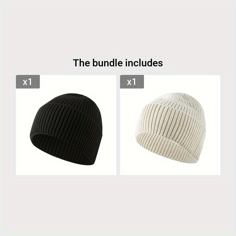 Men's Winter Windproof Fleece Warm Cap Beanie for Outdoor