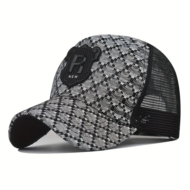 Men's Embroidered Baseball Cap Duck Tongue Fashion Hat
