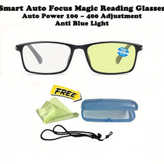 Men Anti Light Reading Glasses Casual Eyeglasses With Glasses Cloth