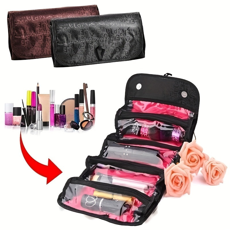Large Capacity Travel Cosmetic Bag Storage Box Portable Organizer