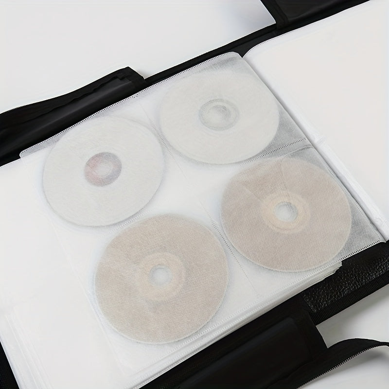 DVD Case Holder Organizer Store up to 400 Discs Dust Proof and Wear Resistant
