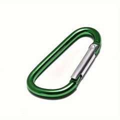 30pcs No 5 Aluminum Alloy Keychain Spring Buckle for Outdoor Camping Hiking