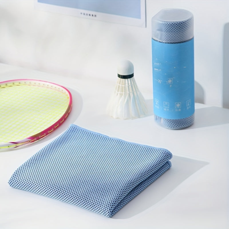 Microfiber Quick-drying Yoga Towel Portable Cooling Sports Towel 39x11in