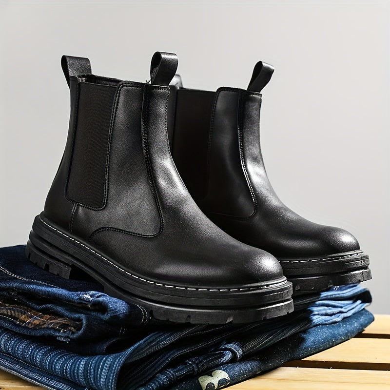 Men's Chelsea Boots Easy To Clean