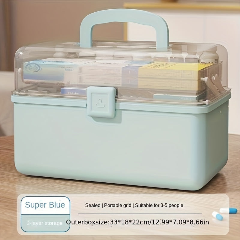Large Capacity Medicine Box Household Medical Storage Kit