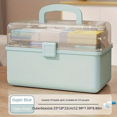 Large Capacity Medicine Box Household Medical Storage Kit